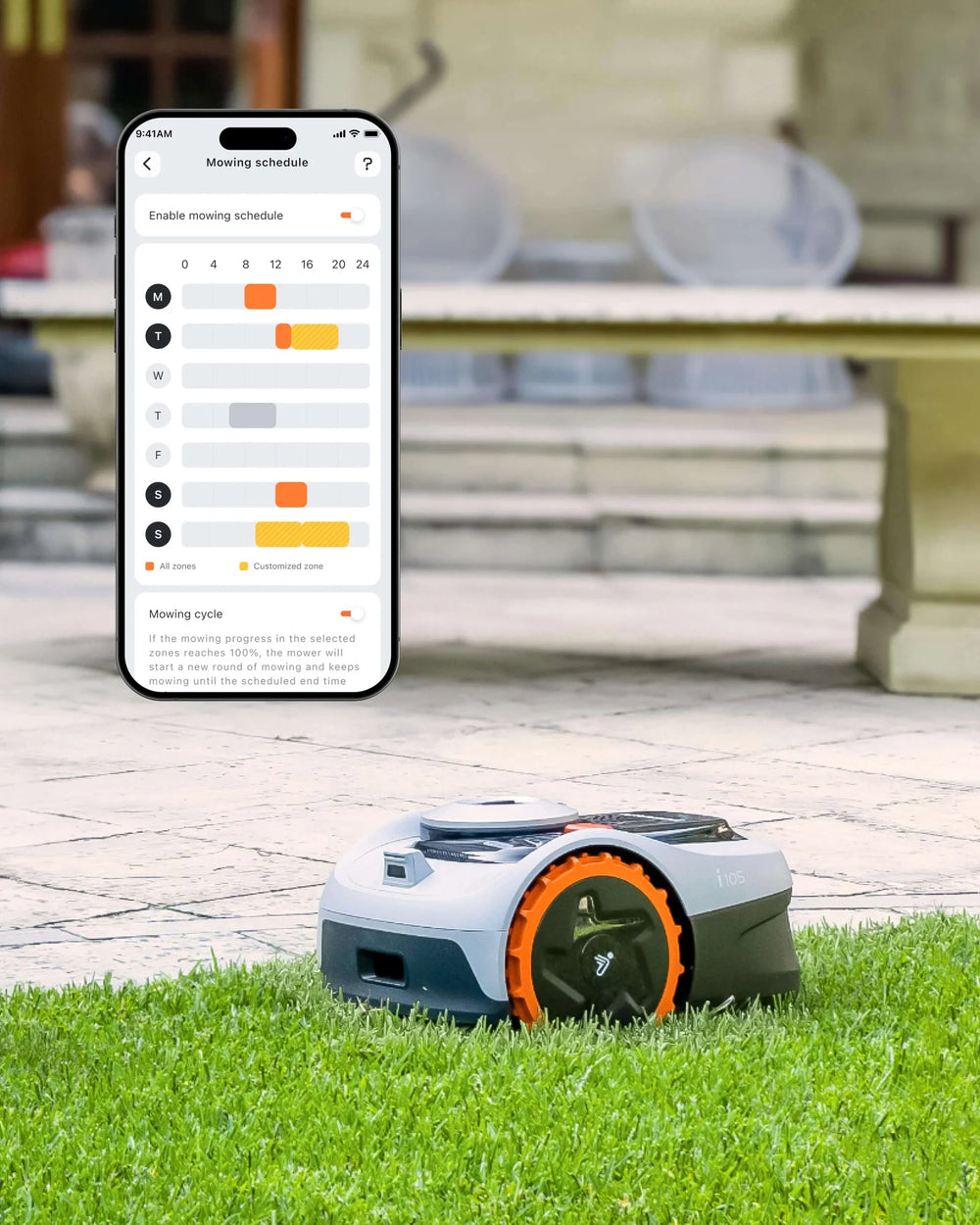 Schedule Mowing Tasks